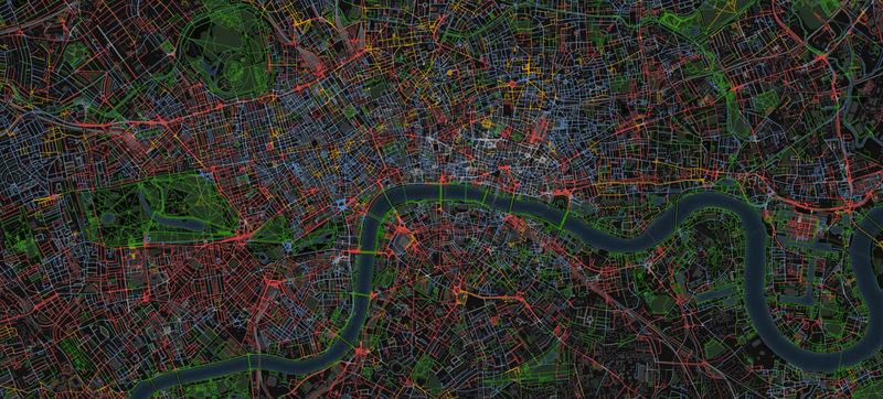 Sound map of London